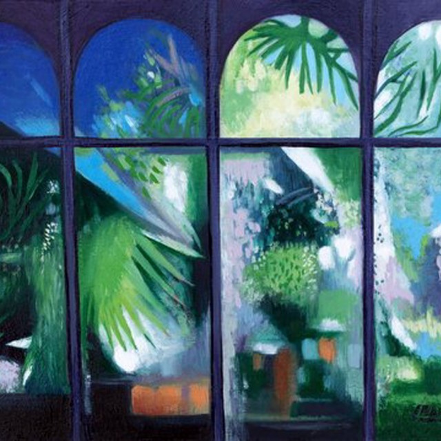 Palm House Window