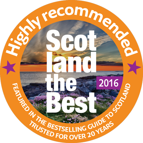 Scotland the Best 'highly recommended' digital badge