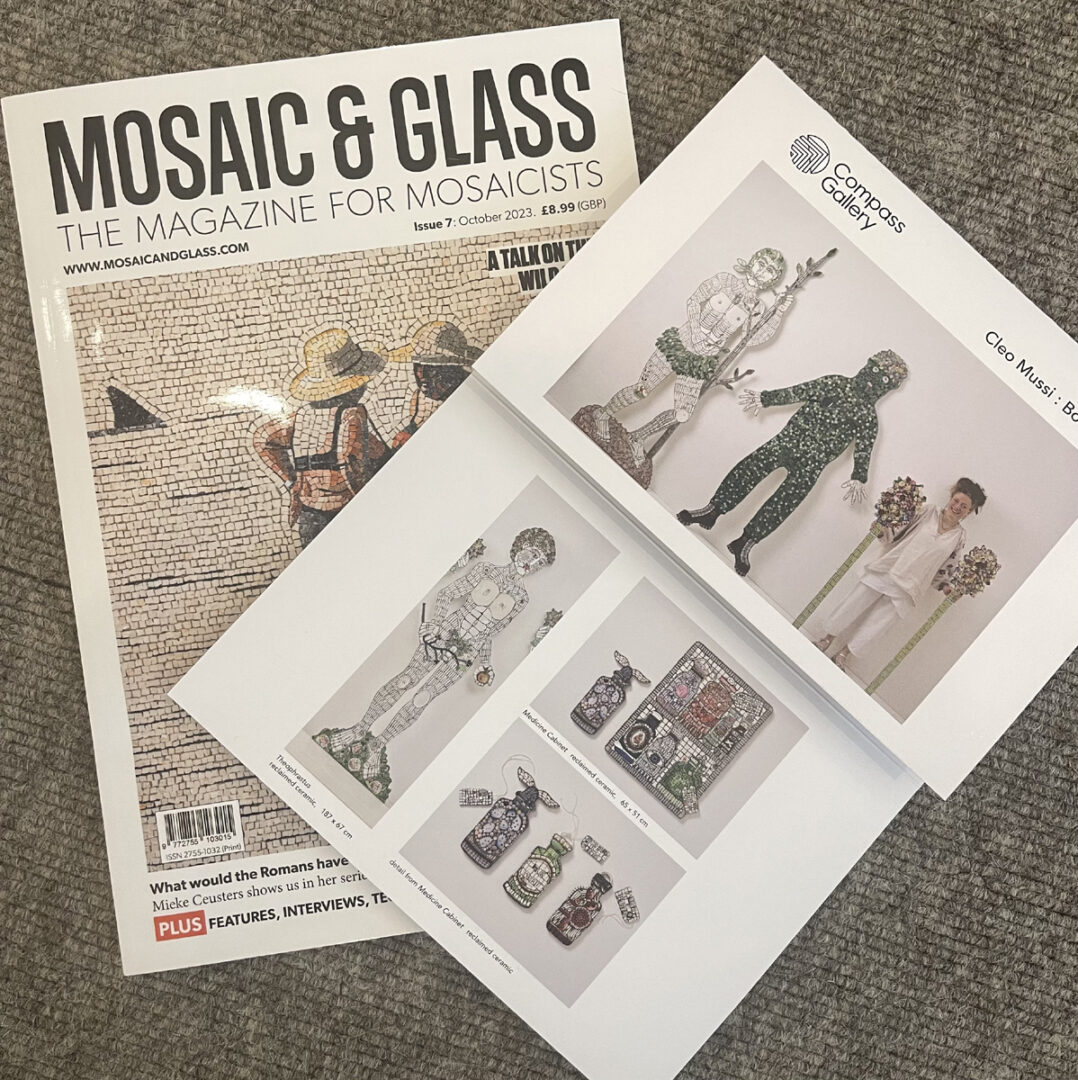 Compass Gallery compass galleryCleo Mussi : Botanicals, article in Mosaic & Glass ...