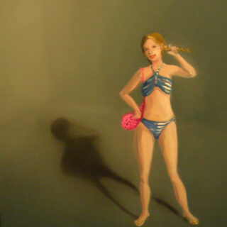girl in a bikini