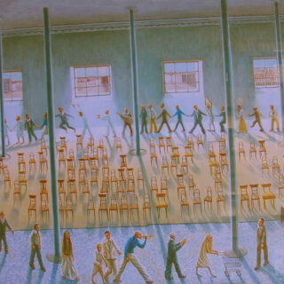 figures in a circle