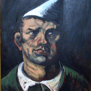 man in a pointy hat