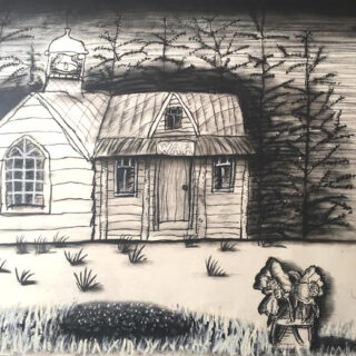 wood scene