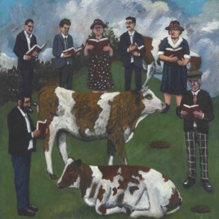 people with cows